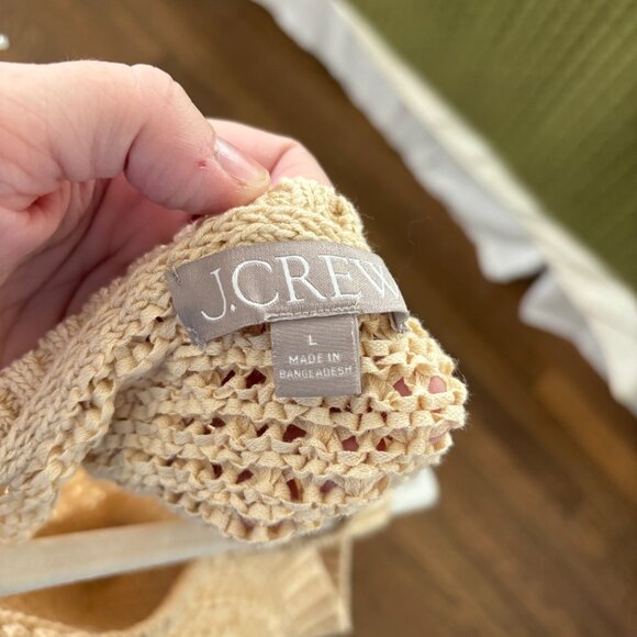 J. Crew Basket-stitch Sweater Tank - Picture 7 of 7